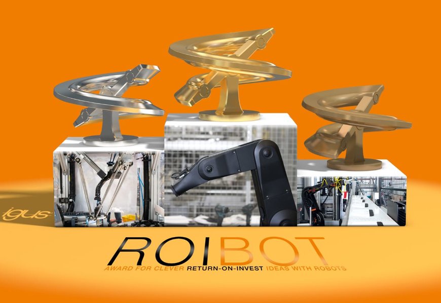 ROIBOT Award: igus is op zoek naar slimme Low Cost Robotica toepassingen